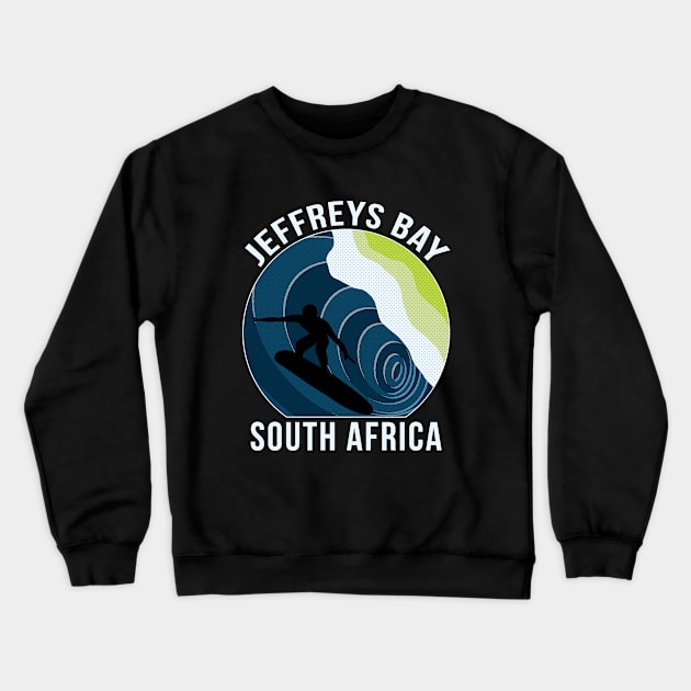 Jeffreys Bay South Africa Crewneck Sweatshirt by DiegoCarvalho